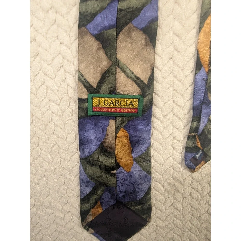 J. Garcia Collector's‎ Edition Tie Necktie Abstract Art Novelty Stonehenge